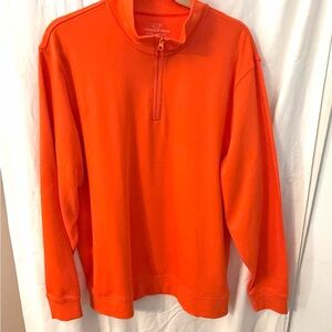 Vineyard Vines Women’s Vibrant Orange Zip-Up Sweatshirt